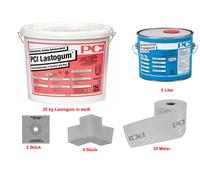 PCI Lastogum-Dichtset 25 KG Bianco Impermeabile Flessibile Il Tenuta
