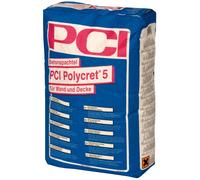 PCI Polycret 5 25 KG Stucco Per Parete E Soffitto Da 1 A 5MM Di Spessore