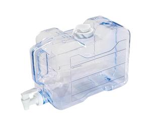 PciDinFo Tanica d'Acqua, Distributore di Acqua Potabile, Distributore di Bevande, Contenitore d'Acqua Ricaricabile con Rubinetto, Maniglia per Il, 7.5 L