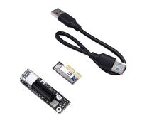 PCIE 1X A 1X Riser Extender Cavo USB 3.0 Funzionante Per Scheda Madre
