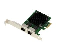 KALEA-INFORMATIQUE Scheda PCIe 2.5 Dual Gigabit ethernet 10 100 1000 1G 2.5G con 2 porte RJ45. Chipset Intel I225-V