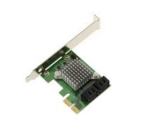 KALEA-INFORMATIQUE Scheda PCI Express PCIe x2 con 4 porte SATA. Chipset Marvell 88SE9230 Hardware Raid 0 1 10