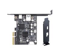 PCIE 4X a USB 3.2 Scheda di Espansione Anteriore Tipo C Connettore 10Gbps Trasmissione a Velocità Piena Scheda di Espansione Per Desktop