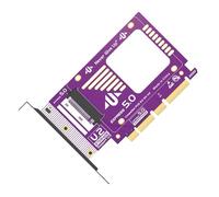 PCIE 5.0 NVME Expansion Adapter Card für Pciexpressx4 Solid Disks 128Gbit / S COMPATIBILIT