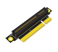 PCIE 8X 90 Gradi Inverso Maschio A Femmina Riser Card Adattatori Riser Scheda PCIE 8X A Convertitori Per 1U Server PC Adattatore Direzione Inversione
