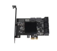 PCIE Card Built In PCI-E 1X Interface 8xSATA3.0 Output Interfaces Expan New
