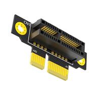 PCIe da 20 mm, 1 scheda Risers Card 90 gradi, adattatore PCIe Extenders, scheda di espansione per server computer di piccole dimensioni