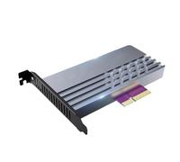 PCIe di alluminio 5.0X4 alla scheda di espansione dell'adattatore di NVME per la dissipazione di calore efficiente e la sicurezza dei dati