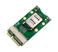 PCIE industriale di LTE al connettore dell'adattatore di PCIE con la scanalatura della carta per il modulo WWAN/LTE 3G adatto a PC