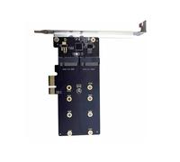 PCIE Solid States Drives 2 Port Con Staffa PCIE A 2 Porte Stati Solidi Drive Scheda di Trasferimento Per 2230 2242 2260 2280 PCIe Slot Richiesto