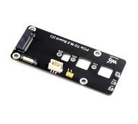 PCIe To M.2 Adapter Board (C) Compatible with Raspberry Pi 5,Supports NVMe Protocol 2230/2242 / 2260/2280 Size M.2 Solid State Drive, Booting PI5 From Solid State Drive