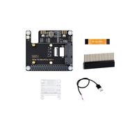 PCIE to MiniPCIe HAT+ Adapter for Raspberry Pi 5 Support Wireless Network Card USB AI Module
