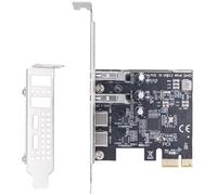 PCIe USB 3.2 Schede di Rete Adattatori Con 2 Tipo C 2 TypeA Porta Veloce Velocità Trasmissione Dati Per PC Desktop Interfaccia di Rete Scheda