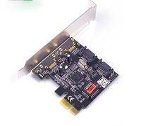 PCIe X1 A 2 Porte SATA2.0 3G/bps Raid Controller Card SIL3132 Chipset per Silicon Sata Adattatore Aggiungi su Carta chia moneta