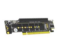 PCIe X16 A 3 Slot Spatttter Supporta Lo Standard PCIE4.0 Per Montaggio Del Disco Solido NVME Simultaneo E I Server Aggiornano La Scheda Espansione Archiviazione Della Scienza Dei Dati