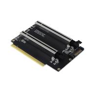 PCIE X16 a Dual PCIE X8 Supporto Scheda Split Max Gen3 Velocità SATA Alimentazione Adatto per MSI Mainboard B550i X299 PRO