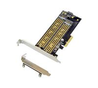 Microconnect MC-PCIE-X4M2 scheda di interfaccia e adattatore Interno M.2 (PCIe x4 M.2 Key NMVe SSD Adapt - NGFF M Key B, Dual I