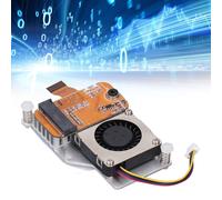 PCIe-zu-M.2-NVMe-SSD-Adapterplatine für Raspberry Pi 5, Aluminiumkühler