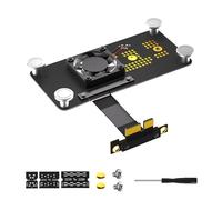 PCIExpress PCIE3.0 1X A NGFFs M Slot NVME HDDs Convertitori Scheda Adattatore Con Cavo di Estensione Ad Alta Velocità Adattatore NVME SSD