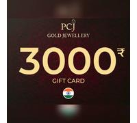 PCJ Gold Coin Gift Card 3000 INR Key - INDIA