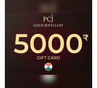 PCJ Gold Coin Gift Card 5000 INR Key - INDIA