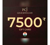 PCJ Gold Jewellery Gift Card 7500 INR Key - INDIA
