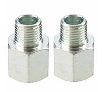 PCL Aumento Bush Maschio 1/4" a Femmina 3/8" BSP Air Step Up Fitting HC6475 x 2