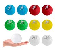 pclapora 10 Pezzi Lanterne Rotonde Cinesi, Lanterne di Stoffa Colorate, Rotonde Decorazioni Lanterna per Natale, Decorazioni Giardini, Domestiche, Feste e Matrimoni