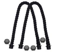 pclapora 2 Pezzi Classic Mini Maniglia Corda Manici O Bag, Sostituzione Manici per Borsa da Spiaggia, Sostituzione Sacchetto Catena Ricambio Accessori, Corda per Borsa per Fai da Te Donna