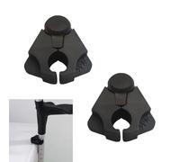 pclapora 2 Pezzi Porta Bastone da Passeggio, Supporto per Stampelle, Accessori per Stampelle, Porta Bastone per Deambulatore per La Deambulazione Al Tavolo, Bastoni, Walker Stampella, Sedia