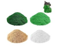 pclapora 4 Pezzi Erba Modellismo, 3.0mm Mini Erba Statica, Ciuffi d'Erba Modello, per Modellismo Fai da Te Tavolo con Sabbia Modello, Artificiali Paesaggi, Deco dell'Erba in Miniatura