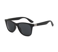 pclapora Occhiali da Sole Uomo, Occhiali da Sole da Uomo Protezione UV400, Sunglasses, Classici Occhiale Polarizzati per Ciclismo, Guida, Golf, Sci, Pesca e Corsa, Nero