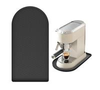 pclapora Tappetino Silicone Macchina Caffè 20x40 cm, Antiscivolo Resistente al Calore Impermeabile con Bordi Rialzati, Compatibile De'Longhi, Philips, Ninja, Nespresso