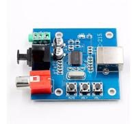 PCM2704 USB DAC a S/PDIF Decoder scheda nuda, modulo decoder scheda audio HiFi Uscita analogica a 2 canali