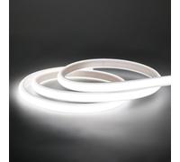 pcning 3M Strip LED COB 220V IP67 Impermeabile Striscia, 3 Meter Strisce 220 Volt da Interno con Interruttore Bianco Freddo 6000K (Bianco Freddo, 3M)