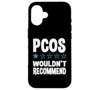 PCOS non consiglierebbe - Divertente vestito per la consapevolezza PCOS Custodia per iPhone 16