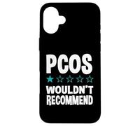PCOS non consiglierebbe - Divertente vestito per la consapevolezza PCOS Custodia per iPhone 16 Plus