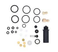 PCP Compressor Parts | 12V 30MPa High Pressure Breathing Valve/Sealing Rings/Nozzles | Replacement for Most Piston Pumps | Metal & PVC Accessories Kit