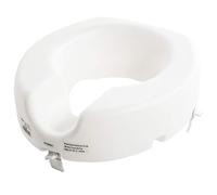 PCP - Sedile per WC rialzato universale, 5", colore: Bianco