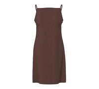 Pieces Short Dress Pcpiva SL Abito Corto Wvn BC, Chicory Coffee, XS Donna