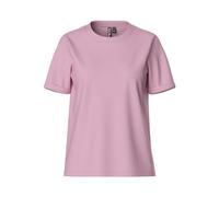 Pieces Pcria SS Fold Up Solid Tee Noos BC T-Shirt, Roseate Spoonbill, M Donna