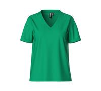 Pcria SS V-Neck Solid Tee Noos, Verde - Simply Green, M