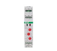 Relè temporizzazione 2P 8A 0.1sec-576h 230V AC, 24V AC/DC Multifunzionale PCS-519DUO f&f 5908312593935