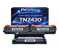 PCS Kit 2 Toner TN2420 + Drum DR2400 Compatibili Brother HL-L2350DW DCP-L2550DN