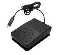 PCsensor USB Interruttore a pedale Keypress Simulator Singolo pedale Controllo Personalizzato Tasto Combinazione per Page Turner DAW Fortnite League of Legends Trascrizione (Interruttore meccanico)