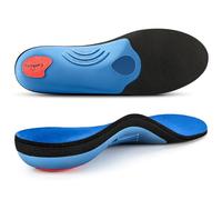 PCSsole Solette Comfort per Arco Plantare, Solette Scarpe Plantari Ortopedici per Piede Piatto，Fascite Plantare,Dolore al Tallone, Piede Cavo Blue, EU47-48(30.5cm)