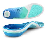 PCSsole Solette Ortopediche Modello Migliorato con Cuscinetto in Bagassa - Supporto per Fascite Plantare, Piede Piatto e Tallonite - Comfort Tutto il Giorno