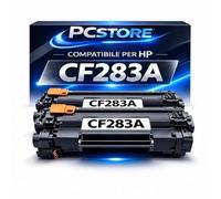 PcStore 2 Toner CF283A Compatibili HP 83A Nero - per LaserJet Pro M125 M126 M127 M128 M201 M202 M225 M226 - Canon MF211 MF216 MF226 MF229