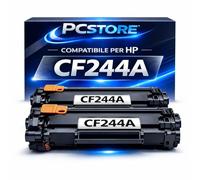 PcStore 2 Toner Compatibile HP CF244A 44A Nero per LaserJet Pro M15 M15a M15w MFP M28a M28w M29a M29w M16a M16w Cartuccia Stampante Laser