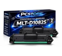 PcStore 2 Toner Compatibili Samsung ML1640 / MLT-D1082S Nero | Kit 2 Pezzi Alta Resa | Compatibile con Samsung ML-1640 ML-2240